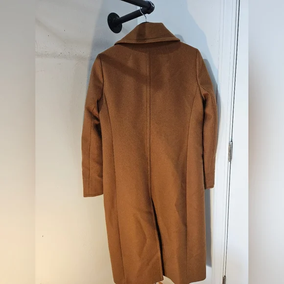 J. Crew Double-Breasted Camel Peacoat - Picture 5 of 6